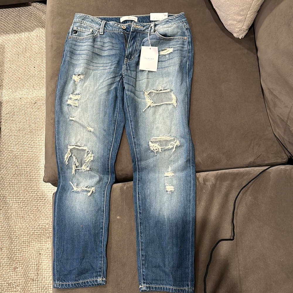 Distressed boyfriend Jeans